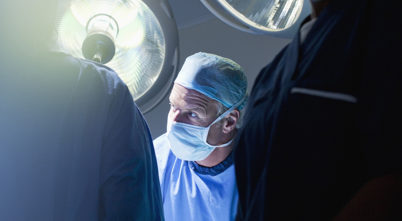 surgeon in the OR