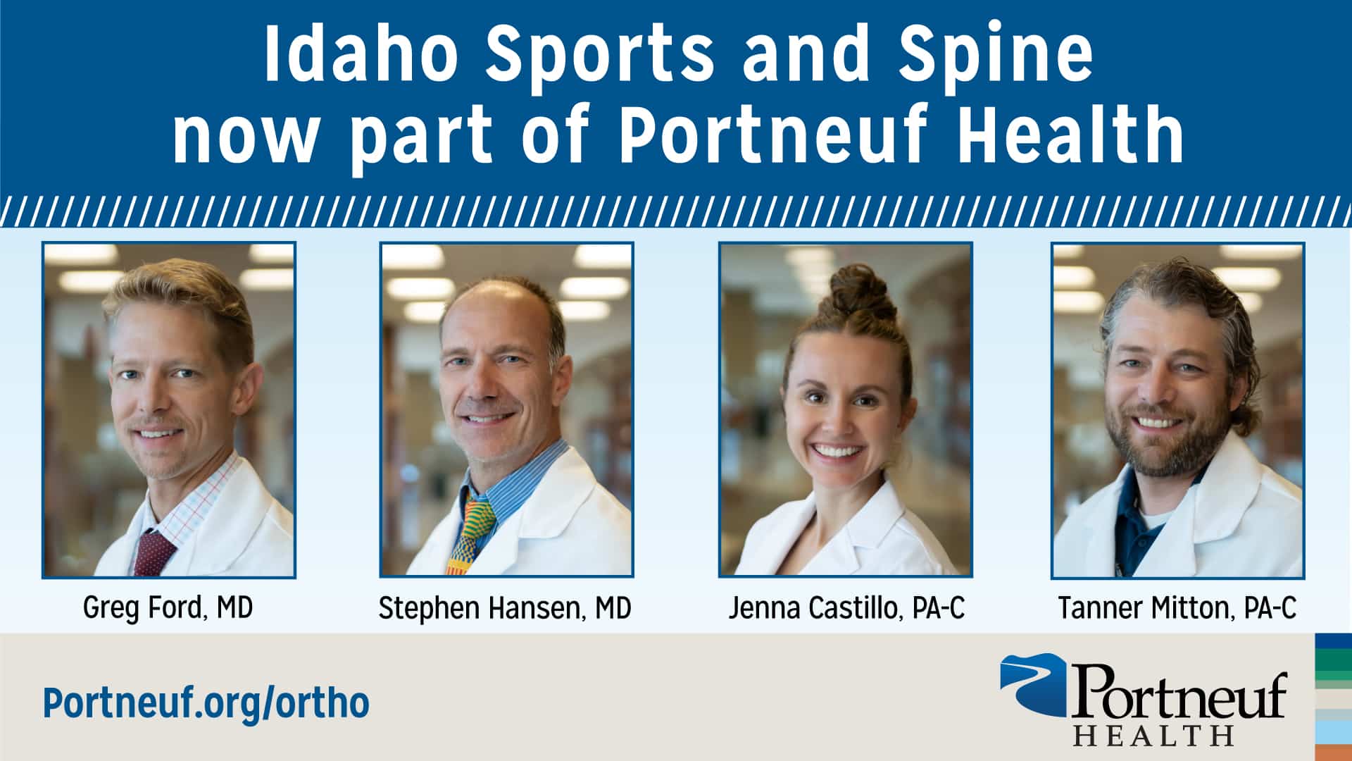 Portneuf Health expands orthopedic care with addition of Idaho Sports and Spine